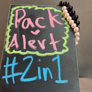 Two cute bracelets in one whether you are  giving them to a Bestie or not